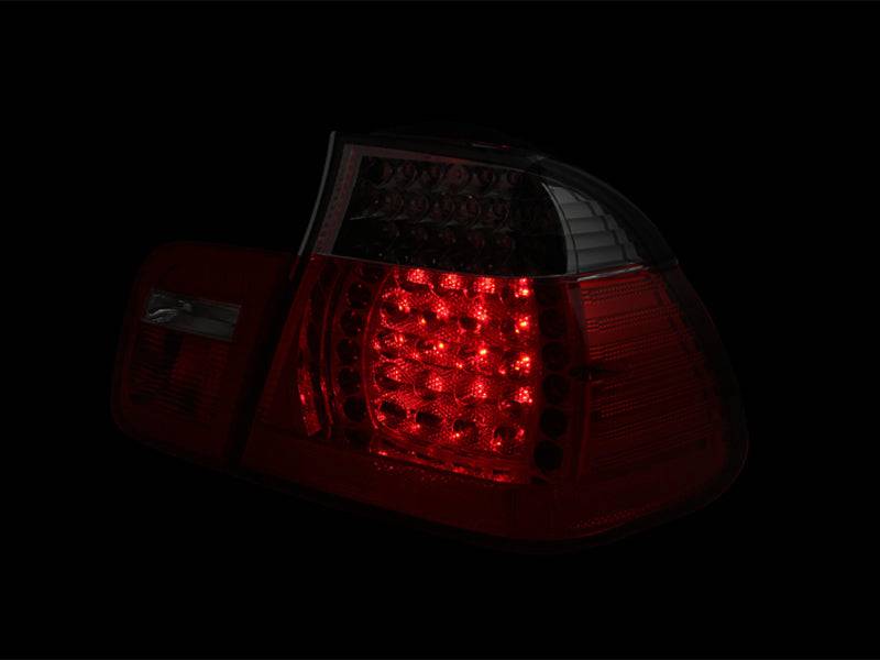 ANZO 2002-2005 4DR BMW 3 Series E46 LED Taillights Red/Smoke - My Store
