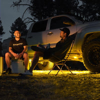 KC HiLiTES Cyclone V2 LED - Rock Light - 6-Light System - Amber - 5W Flood Beam - Mammoth Racing -