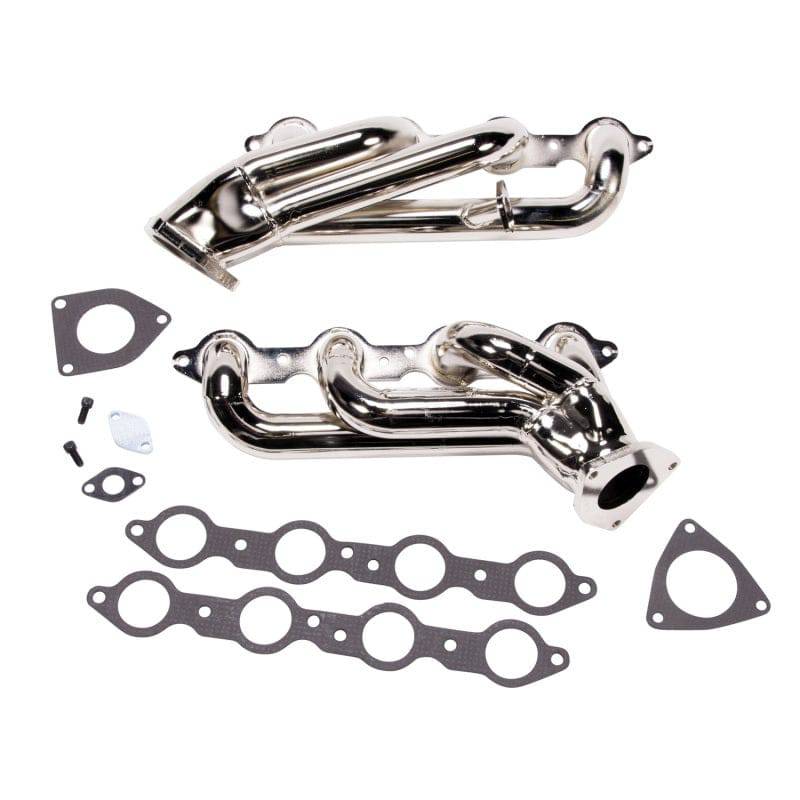 BBK 99-04 GM Truck SUV 6.0 Shorty Tuned Length Exhaust Headers - 1-3/4 Titanium Ceramic - Mammoth Racing -