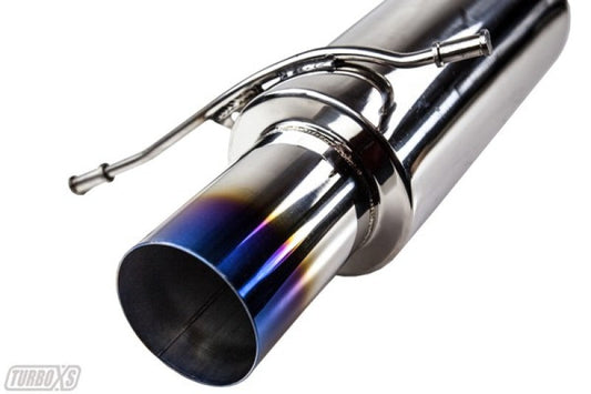 Turbo XS 02-07 WRX-STi Rear Muffler Assembly w/ Titanium Tip - Mammoth Racing -