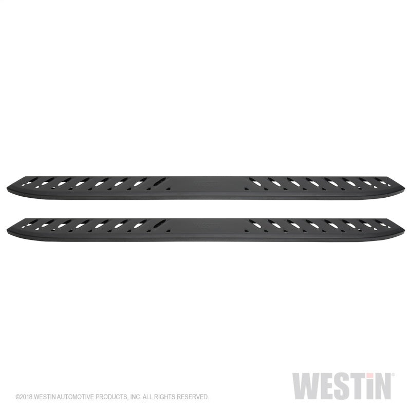 Westin 2019 Chevrolet Silverado/Sierra 1500 Crew Cab Thrasher Running Boards - Textured Black - Mammoth Racing -