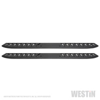 Westin 2019 Chevrolet Silverado/Sierra 1500 Crew Cab Thrasher Running Boards - Textured Black - Mammoth Racing -