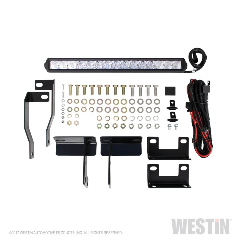 Westin 2009-2018 Dodge/Ram 1500 (Excl. Rebel model) Ultimate LED Bull Bar - Chrome - Mammoth Racing -
