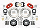 Wilwood Narrow Superlite 6R Front Hub Kit 14.00in Red 1965-1969 Mustang Drum Spindle - Mammoth Racing -