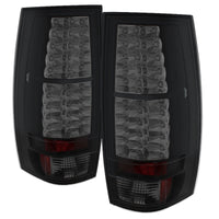 Spyder Chevy Suburban/GMC Yukon/Yukon Denali 07-14 LED Tail Lights Blk Smke ALT-YD-CSUB07-LED-BSM - Mammoth Racing -