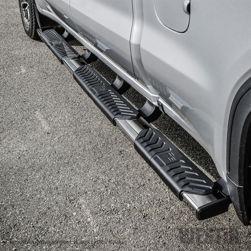 Westin 2019 Chevrolet Silverado/Sierra 1500 Crew Cab (5.5ft) R5 Modular Nerf Step Bars - SS - Mammoth Racing -