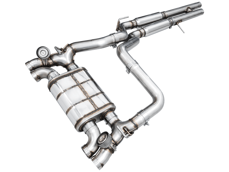 AWE 21+ Wrangler 392 Switchpath Cat-Back Exhaust- Quad BashGuards - My Store