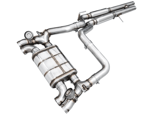 AWE 21+ Wrangler 392 Switchpath Cat-Back Exhaust- Quad BashGuards - My Store