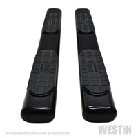Westin 2019 Chevrolet Silverado Double Cab PRO TRAXX 6 Oval Nerf Step Bars - Black - Mammoth Racing -