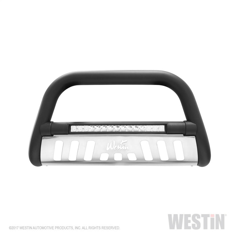 Westin 2015-2018 Ford F-150 Ultimate LED Bull Bar - Textured Black - Mammoth Racing -