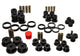 Energy Suspension 84-01 Jeep Cherokee/Wagoneer/Comanche Black Hyper-Flex Master Bushing Set - Mammoth Racing -