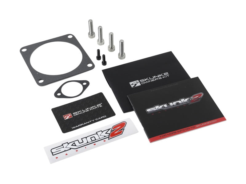 Skunk2 Pro Series 90mm Billet Throttle Body -  Silver - Mammoth Racing -