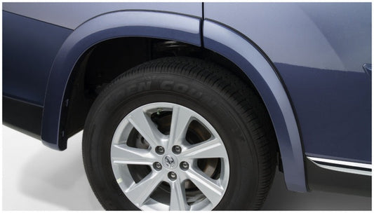Bushwacker 11-13 Toyota Highlander OE Style Flares 2pc Excludes Hybrid - Black - My Store