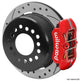 Wilwood Chevrolet 7-5/8in Rear Axle Dynapro Disc Brake Kit 11in Drilled/Slotted Rotor -Red Caliper - My Store