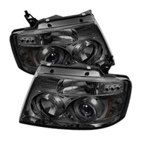 Spyder Ford F150 04-08 Projector Headlights Version 2 LED Halo LED Smke PRO-YD-FF15004-HL-G2-SM - Mammoth Racing -