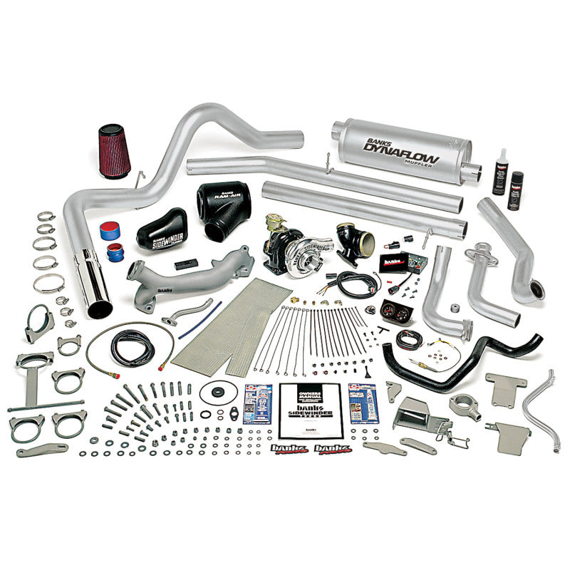 Banks Power 83-93 Ford 7.3L Trk E4Od Sidewinder Turbo System - Wastegated - Mammoth Racing -