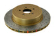DBA 04-07 WRX/STI Turbo 10 Stud Hole Rear Drilled & Slotted 4000 Series Rotor - Mammoth Racing -