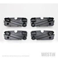 Westin R5 LED Light Kit - 4 End Caps Integrated LED Lights w/ Wiring Harness - Black - Mammoth Racing -
