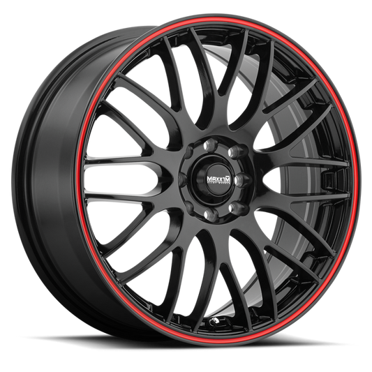 Konig Oversteer 16x7.5 5x108 Et45 Gloss Black - Mammoth Racing -