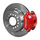Wilwood D154 P/S Park Brake Kit Red Big Ford New Style 2.36in Offset - Mammoth Racing -