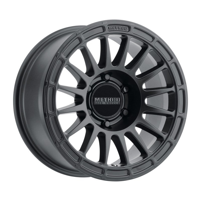 Method Mr314 17x7.5 +24mm Offset 6x4.5 66.1mm CB Matte Black Wheel - Mammoth Racing -