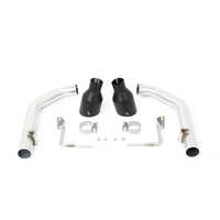Mishimoto 2015+ Ford Mustang Axleback Exhaust Race w/ Black Tips - Mammoth Racing -