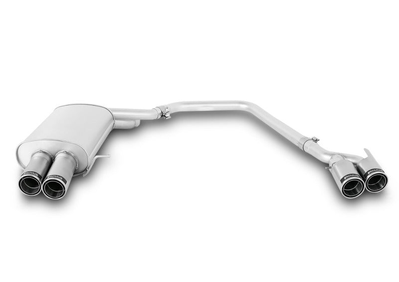 Remus 2010 BMW 5 Series F10 Sedan/F11 Touring 2.0L (N47D20C/N57D30A) Axle Back Exhaust - Mammoth Racing -