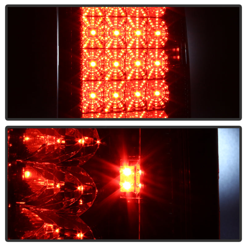 Spyder Dodge Ram 07-08 1500/Ram 07-09 2500/3500 LED Tail Lights Smoke ALT-YD-DRAM06-LED-SM - Mammoth Racing -