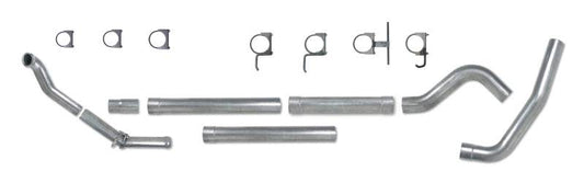 Diamond Eye KIT 4in MFLR RPLCMENT PIPE TB SGL ALUM 94-97 5 7 3L F250/F350 PWRSTROKE NFS W CARB STDS - Mammoth Racing -