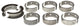 Clevite Caterpillar 3406 3408 3412 Main Bearing Set - Mammoth Racing -