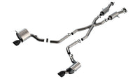 Borla 15-21 Jeep Grand Cherokee SRT 6.4L V8 AWD S-Type Cat-Back Exhaust System - Black Tips T-304SS - My Store