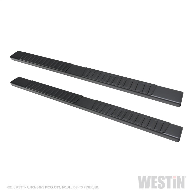 Westin 2019 Chevrolet Silverado/Sierra 1500 Crew Cab R7 Nerf Step Bars - Black - Mammoth Racing -