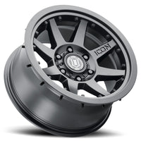 Icon Rebound Pro 17x8.5 6x135 6mm Offset 5in BS 87.1mm Bore Satin Black Wheel - Mammoth Racing -