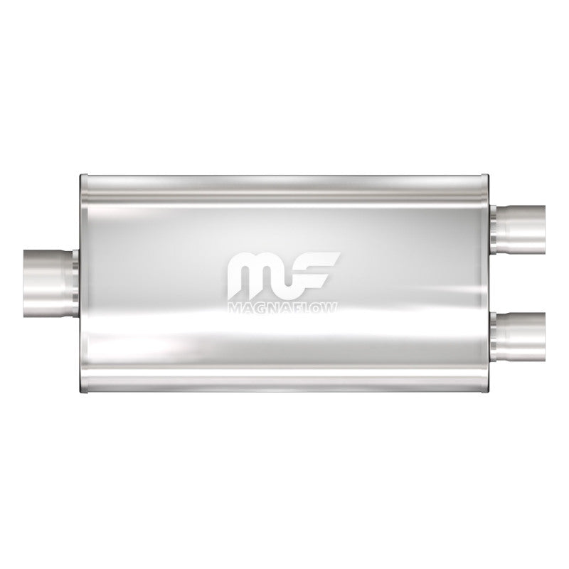MagnaFlow Muffler 409ss 22x5x11 3/3.5 D/C 6L - Mammoth Racing -