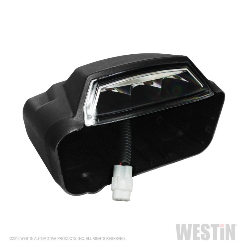Westin R5 LED Light Kit - 4 End Caps Integrated LED Lights w/ Wiring Harness - Black - Mammoth Racing -