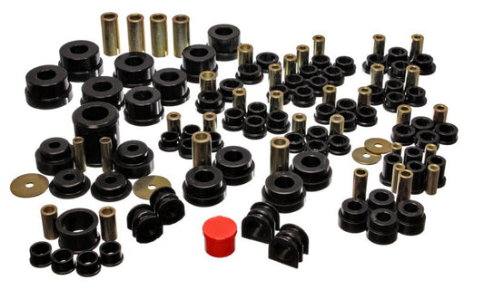 Energy Suspension 02-09 Nissan 350Z / 03-07 Infiniti G35 Coupe Black Hyper-Flex Master Bushing Set - My Store