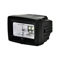 KC HiLiTES C-Series C2 LED 2in. Backup Area Flood Light 20w (Pair Pack System) - Black - Mammoth Racing -