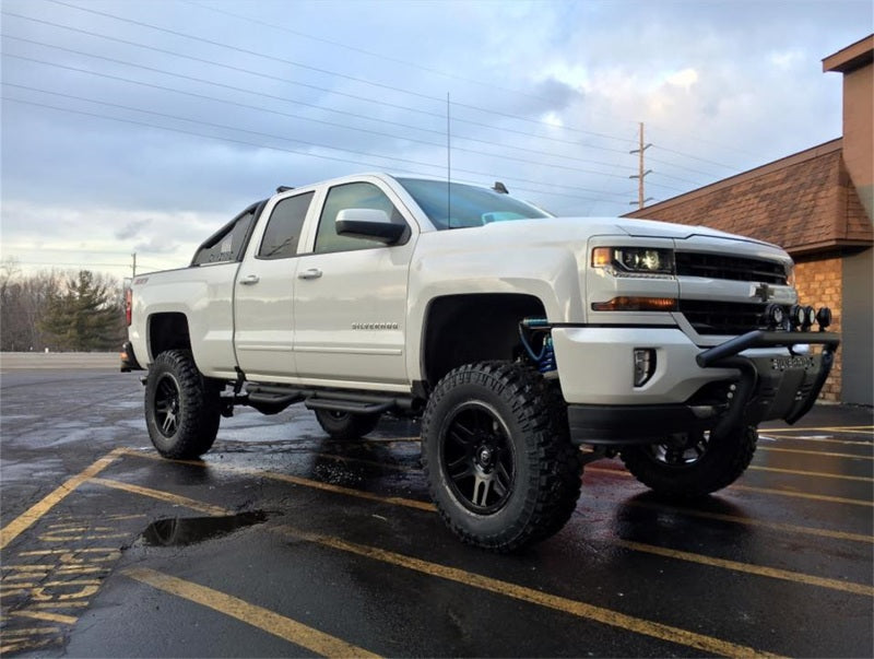 Superlift 07-16 Chevy Silv 4WD 8in Lift Kit w/ OE Cast Steel Control Arms & King Coilovers & Shocks - Mammoth Racing -