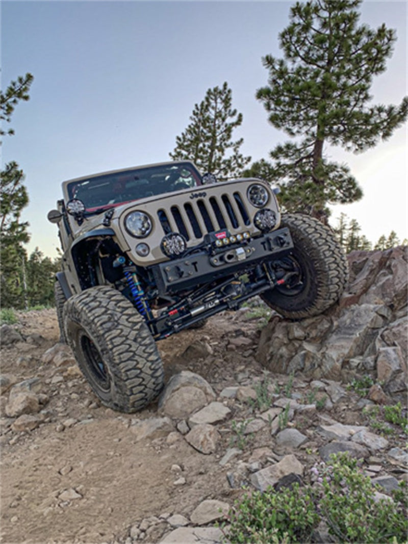 KC HiLiTES SlimLite 6in. LED Light 50w Spot Beam (Pair Pack System) - Black - Mammoth Racing -