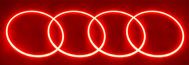 Oracle Chevy Corvette C6 05-13 LED Waterproof Afterburner Kit - Red - Mammoth Racing -