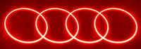 Oracle Chevy Corvette C6 05-13 LED Waterproof Afterburner Kit - Red - Mammoth Racing -