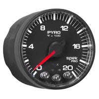 Autometer Spek-Pro 52.4mm 0-2000f Digital Stepper Motor Pyrometer Gauge - My Store