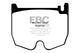 EBC 03-06 Mercedes-Benz CL55 AMG 5.4 Supercharged Redstuff Front Brake Pads - My Store