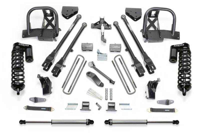 Fabtech 11-13 Ford F450/550 4WD 10 Lug 6in 4Link Sys w/Dlss 4.0 C/o& Rr Dlss - Mammoth Racing -