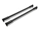 Officially Licensed Jeep 07-18 Jeep Wrangler JK 4Door Two Bar Removable Roof Rack w/ Jeep Logo - Mammoth Racing -
