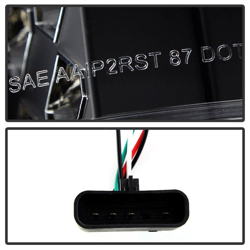 Spyder Chevy C/K Series 1500 88-98/Blazer 92-94 LED Tail Lights Blk ALT-YD-CCK88-LED-BK - Mammoth Racing -