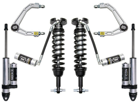 Icon 2019+ GM 1500 1.5-3.5in Stage 3 Suspension System w/Billet Uca - Mammoth Racing -