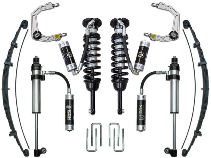 Icon 05-15 Toyota Tacoma 0-3.5in/16-17 Toyota Tacoma 0-2.75in Stage 8 Suspension System w/Billet Uca - Mammoth Racing -