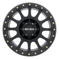Method Mr305 NV 18x9 +18mm Offset 8x170 130.81mm CB Matte Black Wheel - Mammoth Racing -
