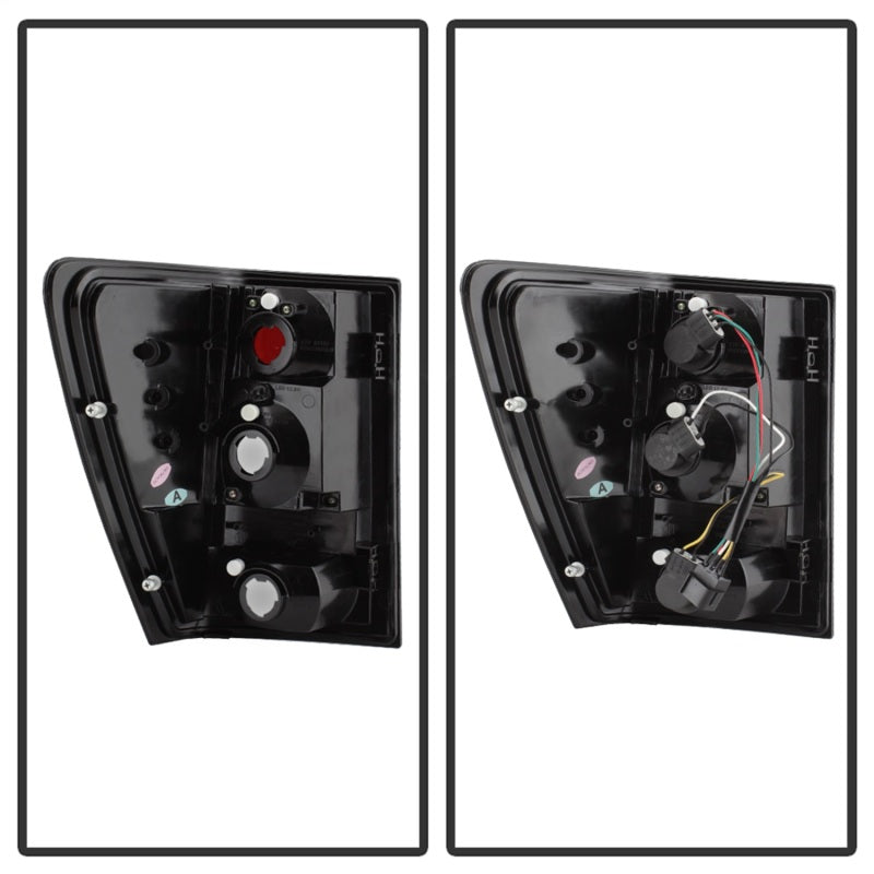 Spyder Jeep Grand Cherokee 05-06 Euro Style Tail Lights Smoke ALT-YD-JGC05-SM - Mammoth Racing -